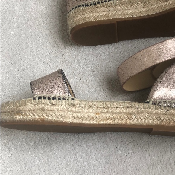 Splendid espadrilles crackle Velcro sandals - Picture 5 of 6